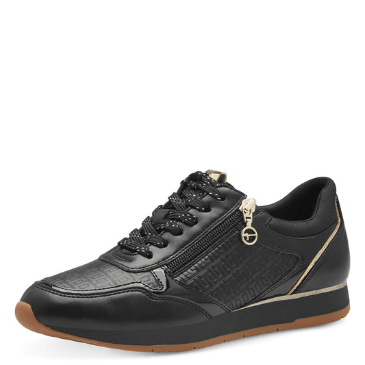 Baskets Anchorage Noires Combinées article 23603 Chaussures femmes tamaris Nouvelle Collection automne/hiver 2025 Chaussures Jeanmart Magasins Belgique Liege Grivegnée Ans Namur