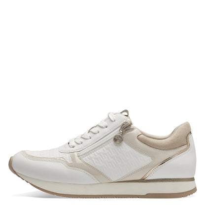 Weiße kombinierte Anchorage-Sneaker