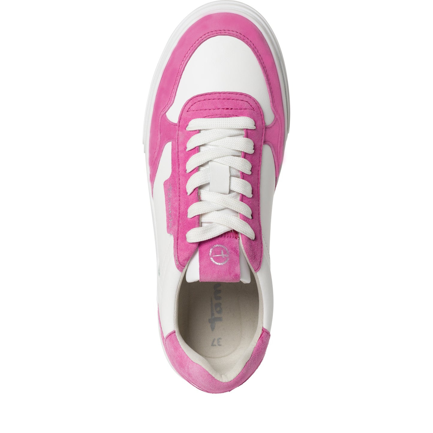 Rosa Dunk-Sneaker 