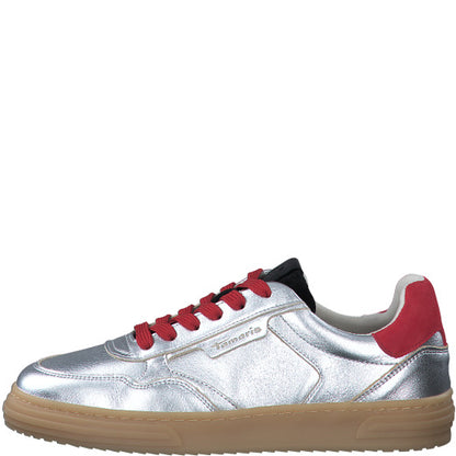 Silberne Dunk-Sneaker 