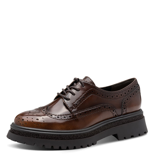 Molières Viborg Brunes article 23619 Chaussures femmes tamaris Nouvelle Collection automne/hiver 2025 Chaussures Jeanmart Magasins Belgique Liege Grivegnée Ans Namur
