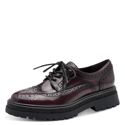 Molières Viborg Bordeaux article 23619  Chaussures femmes marque Tamaris Nouvelle Collection automne/hiver 2026 Chaussures Jeanmart Magasins Belgique Liège Grivegnée Ans Namur Eupen