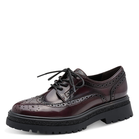 Molières Viborg Bordeaux article 23619  Chaussures femmes marque Tamaris Nouvelle Collection automne/hiver 2026 Chaussures Jeanmart Magasins Belgique Liège Grivegnée Ans Namur Eupen
