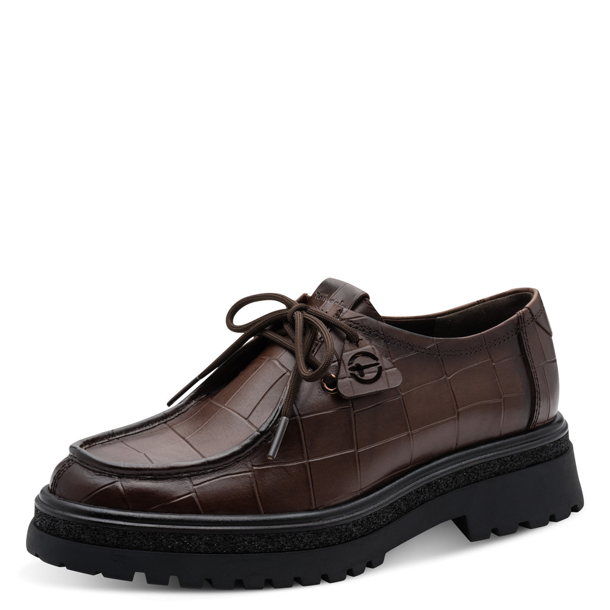 Molières Charly Brunes article 23627 Chaussures femmes marque Tamaris Nouvelle Collection automne/hiver 2026 Chaussures Jeanmart Magasins Belgique Liege Grivegnée Ans Namur Eupen