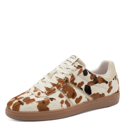 Baskets Cow Beiges article 23644 Chaussures femmes marque tamaris Nouvelle Collection Printemps/été 2026 Chaussures Jeanmart Magasins Belgique Liege Grivegnée Ans Namur Eupen