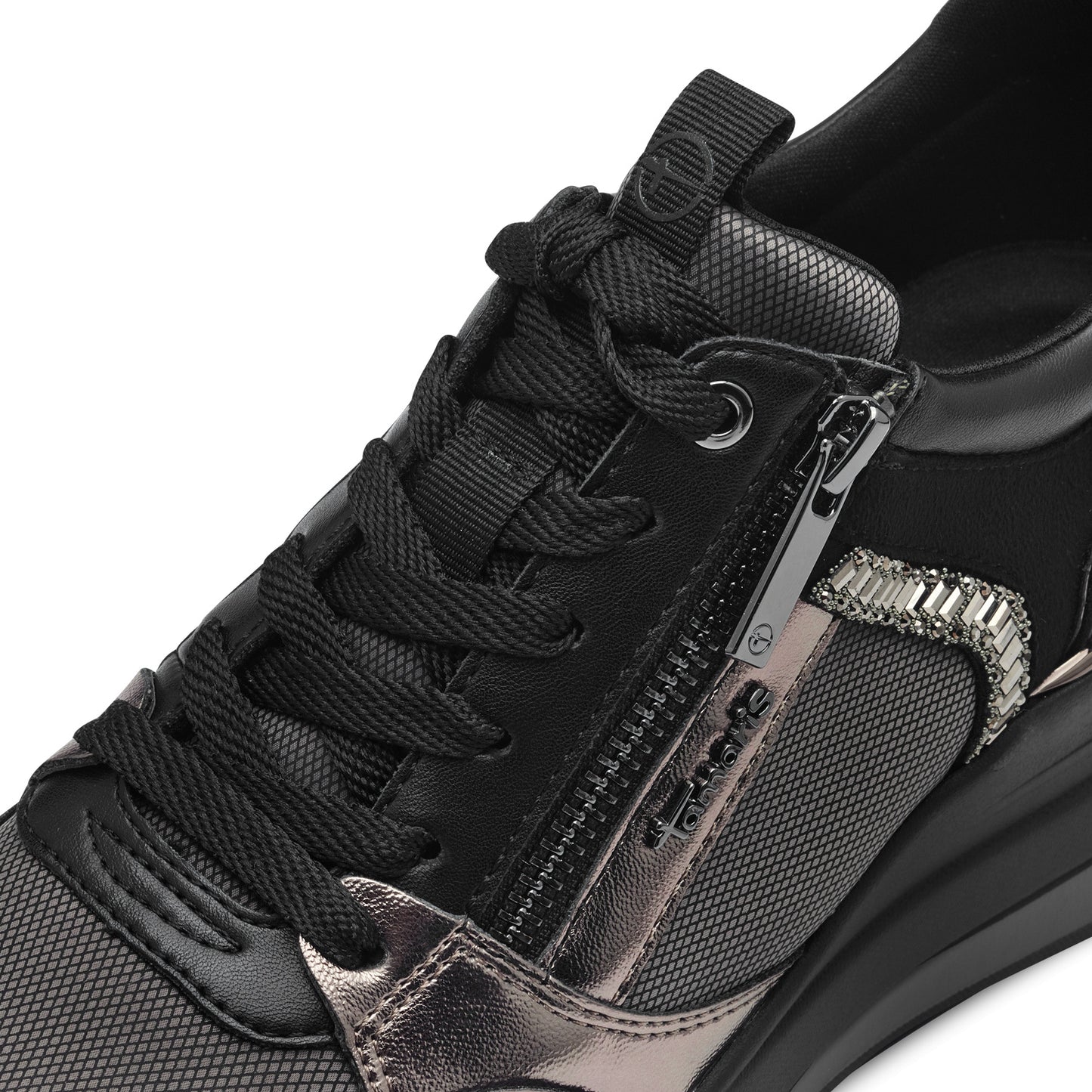 Dunkelschwarze Arlington Sneakers