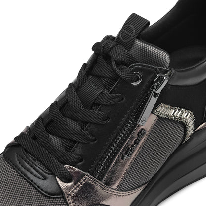 Dunkelschwarze Arlington Sneakers
