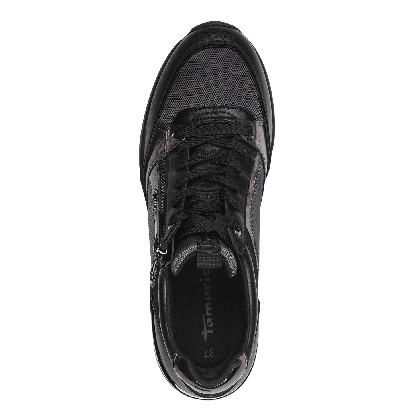 Dunkelschwarze Arlington Sneakers