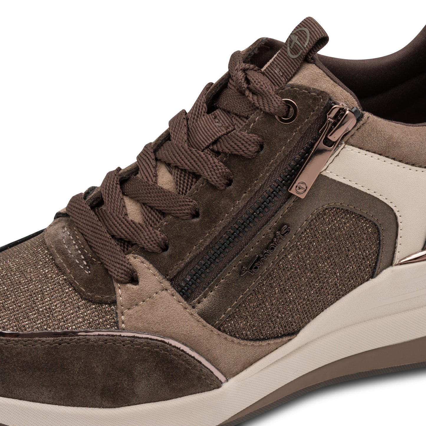 Baskets Arlington Brunes Combinées