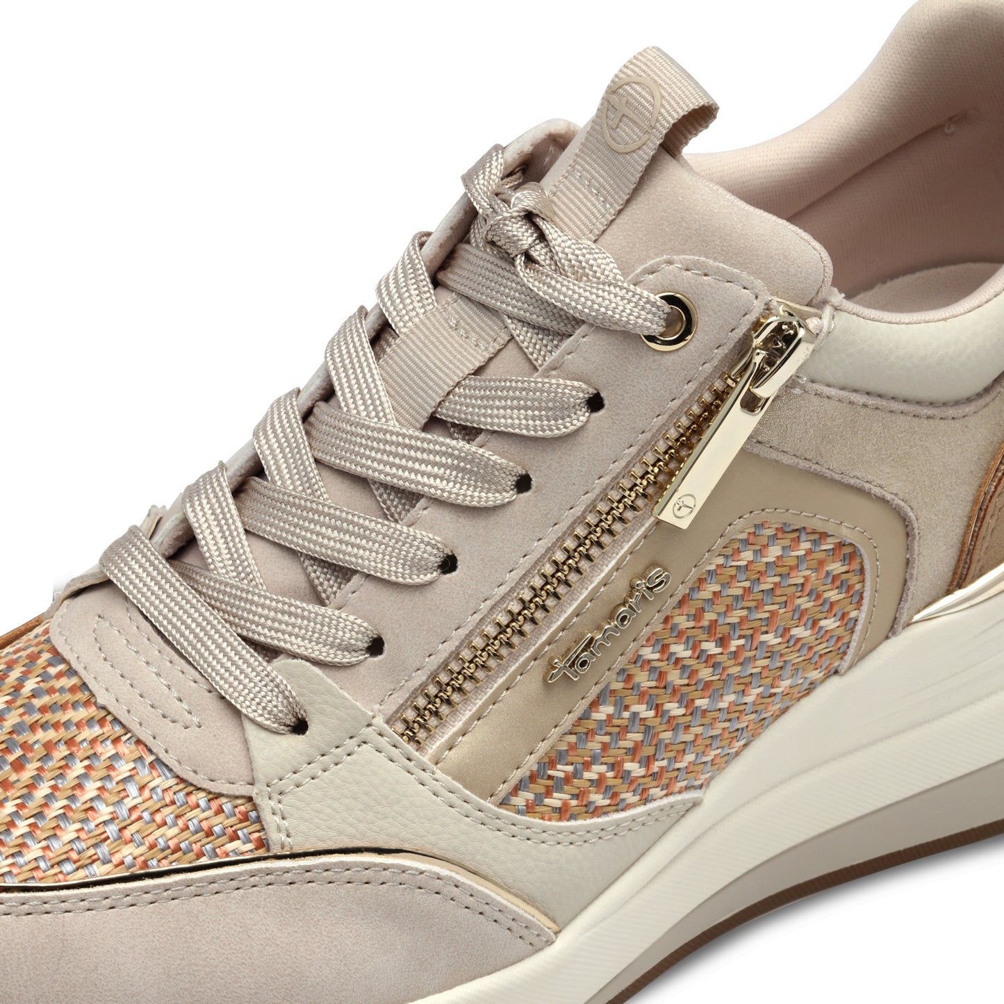 Baskets Arlington Beiges Combinées