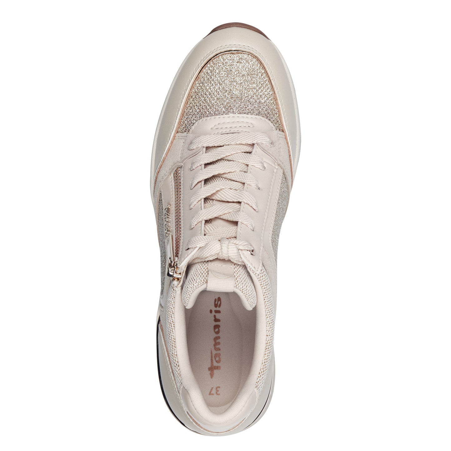 Beige Arlington-Turnschuhe