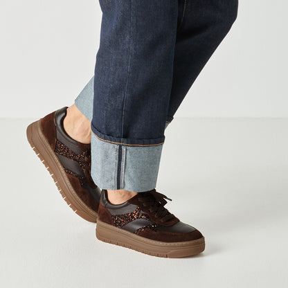 Baskets Moc Brunes