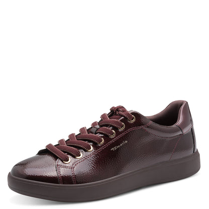 Baskets San Bordeaux article 23720 Chaussures femmes marque Tamaris Nouvelle Collection automne/hiver 2026 Chaussures Jeanmart Magasins Belgique Liège Grivegnée Ans Namur Eupen