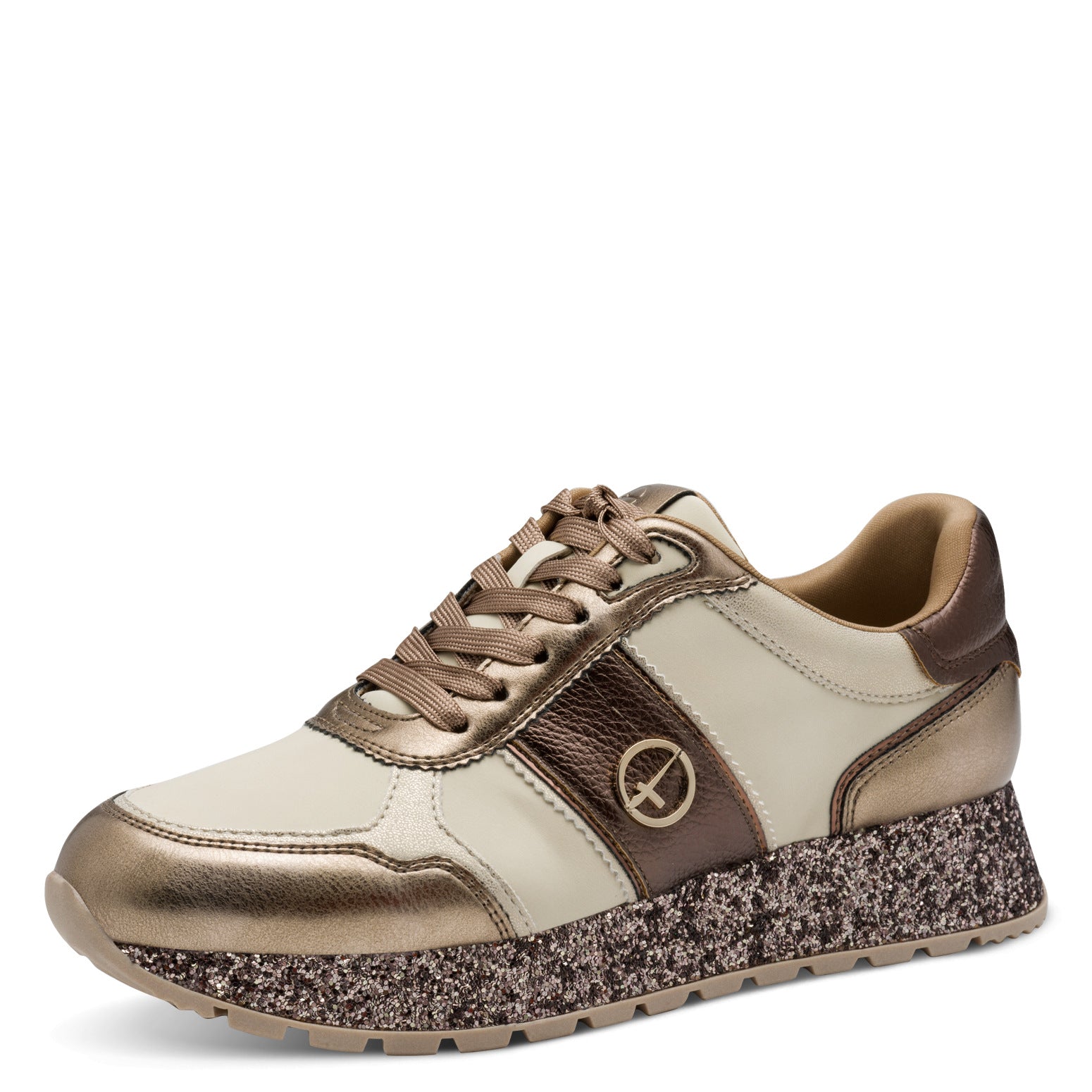 Baskets Helsingor Bronzes article 23727 Chaussures femmes tamaris Nouvelle Collection automne/hiver 2025 Chaussures Jeanmart Magasins Belgique Liege Grivegnée Ans Namur