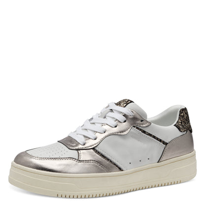 Baskets Canas Bronzes Article 23729 Marque Tamaris Chaussures Femmes Magasin Belgique Liège Grivegnée Ans Namur Eupen Nouvelle Collection Printemps été 2025