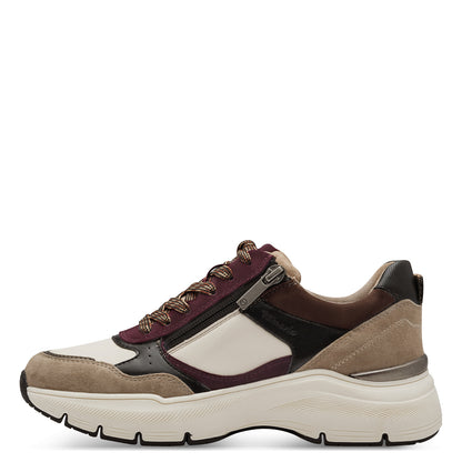 Sophie Taupefarbene Sneaker