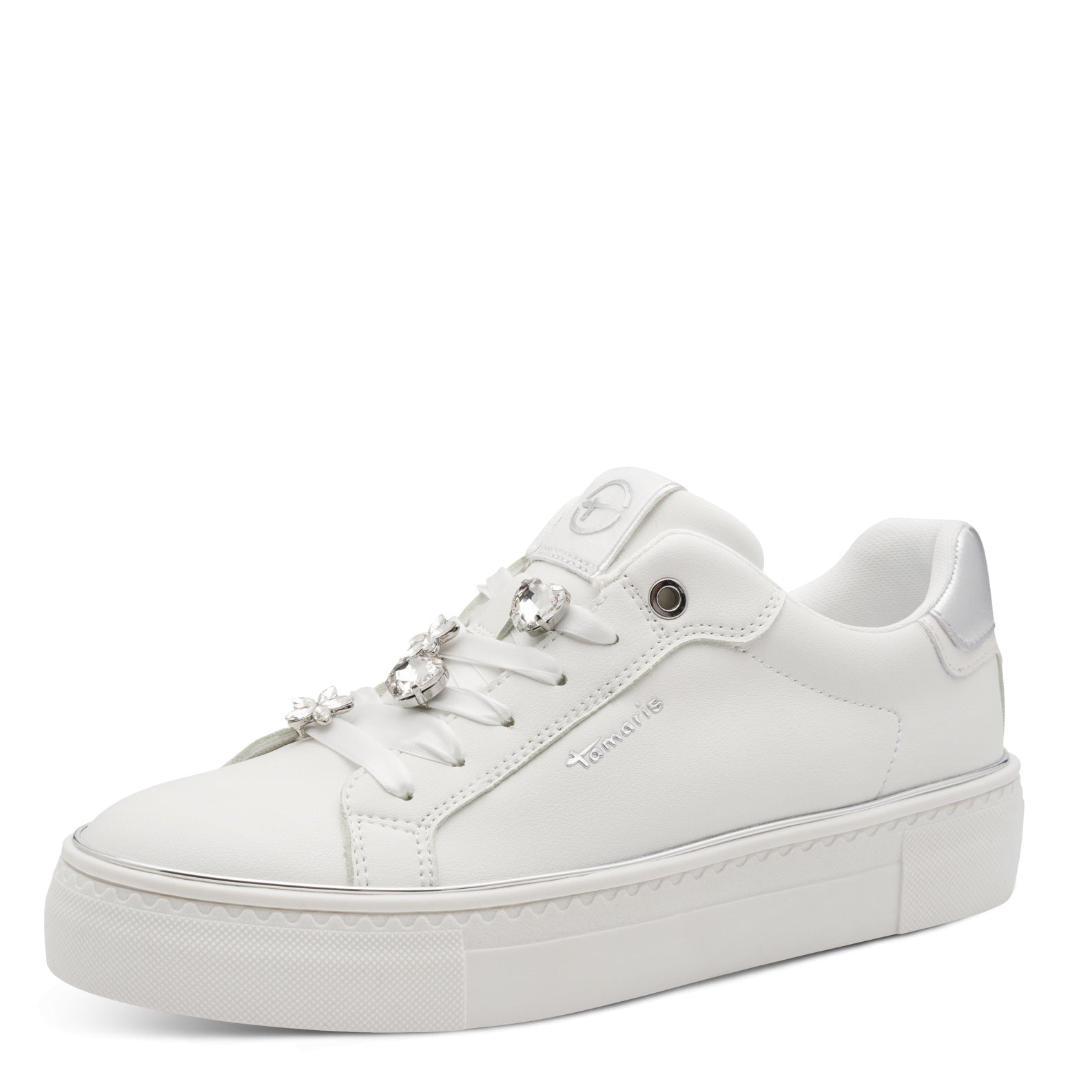 Baskets Calle Blanches Article 23751 Chaussures femmes marque tamaris Nouvelle Collection Printemps/été 2026 Chaussures Jeanmart Magasins Belgique Liege Grivegnée Ans Namur Eupen