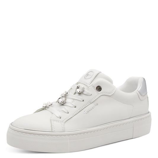 Baskets Calle Blanches Article 23751 Chaussures femmes marque tamaris Nouvelle Collection Printemps/été 2026 Chaussures Jeanmart Magasins Belgique Liege Grivegnée Ans Namur Eupen