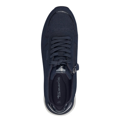 Blaue Zoe-Sneaker 