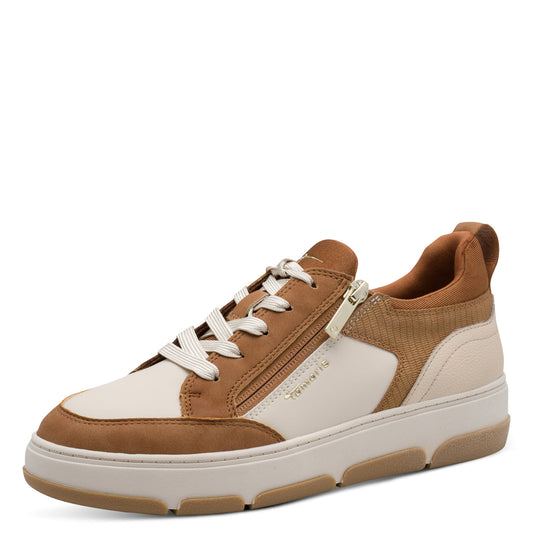 Baskets Skanderborg Camel article 23752 Chaussures femmes tamaris Nouvelle Collection automne/hiver 2025 Chaussures Jeanmart Magasins Belgique Liege Grivegnée Ans Namur
