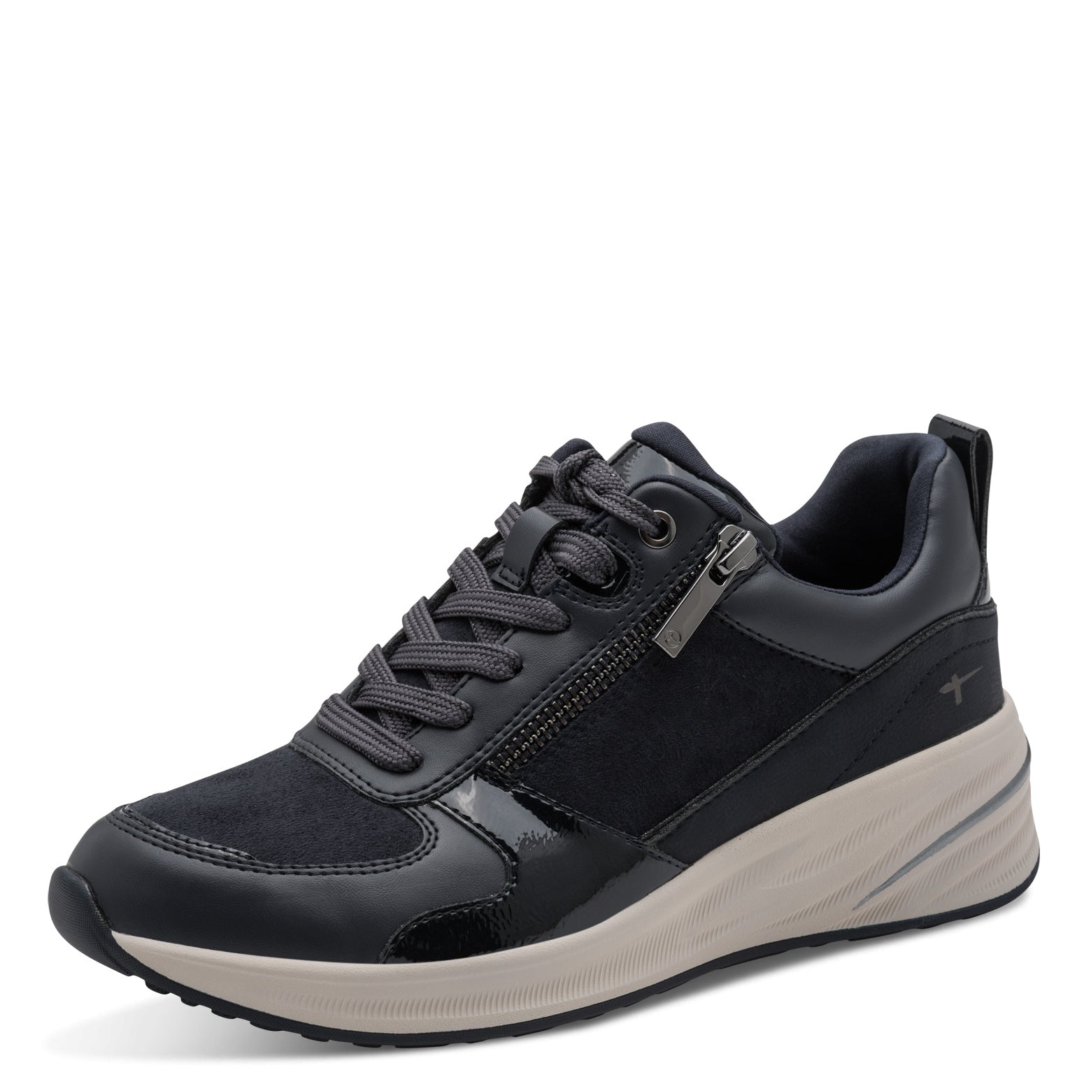 Baskets Holbak Bleues article 23754 Chaussures femmes tamaris Nouvelle Collection automne/hiver 2025 Chaussures Jeanmart Magasins Belgique Liege Grivegnée Ans Namur