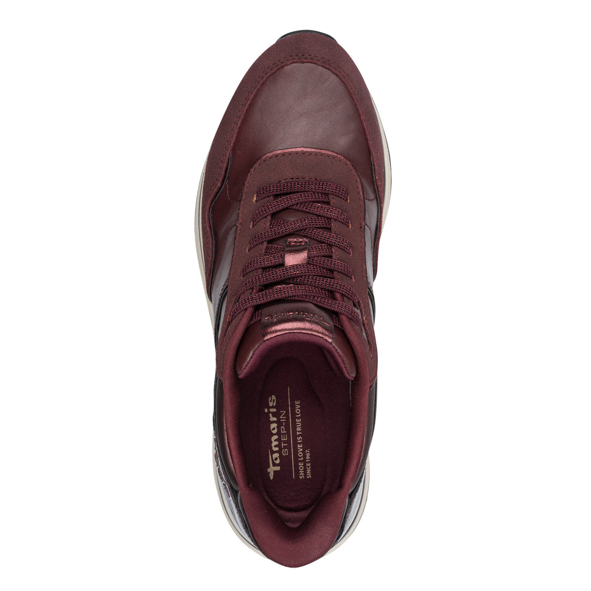 Baskets Smyrni Bordeaux