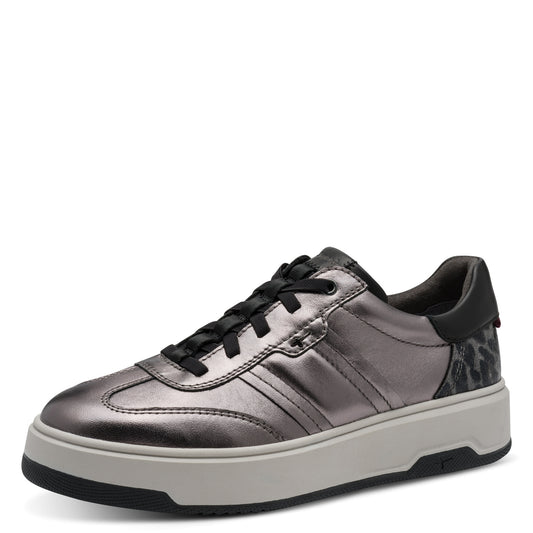 Baskets Roskilde Grises article 23775 Chaussures femmes tamaris Nouvelle Collection automne/hiver 2025 Chaussures Jeanmart Magasins Belgique Liege Grivegnée Ans Namur