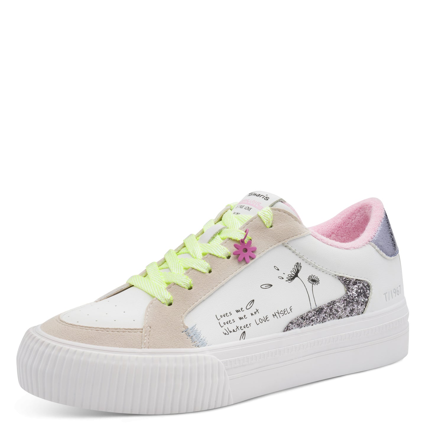 Baskets Zadog Blanches Article 23789 Chaussures femmes marque tamaris Nouvelle Collection Printemps/été 2026 Chaussures Jeanmart Magasins Belgique Liege Grivegnée Ans Namur Eupen