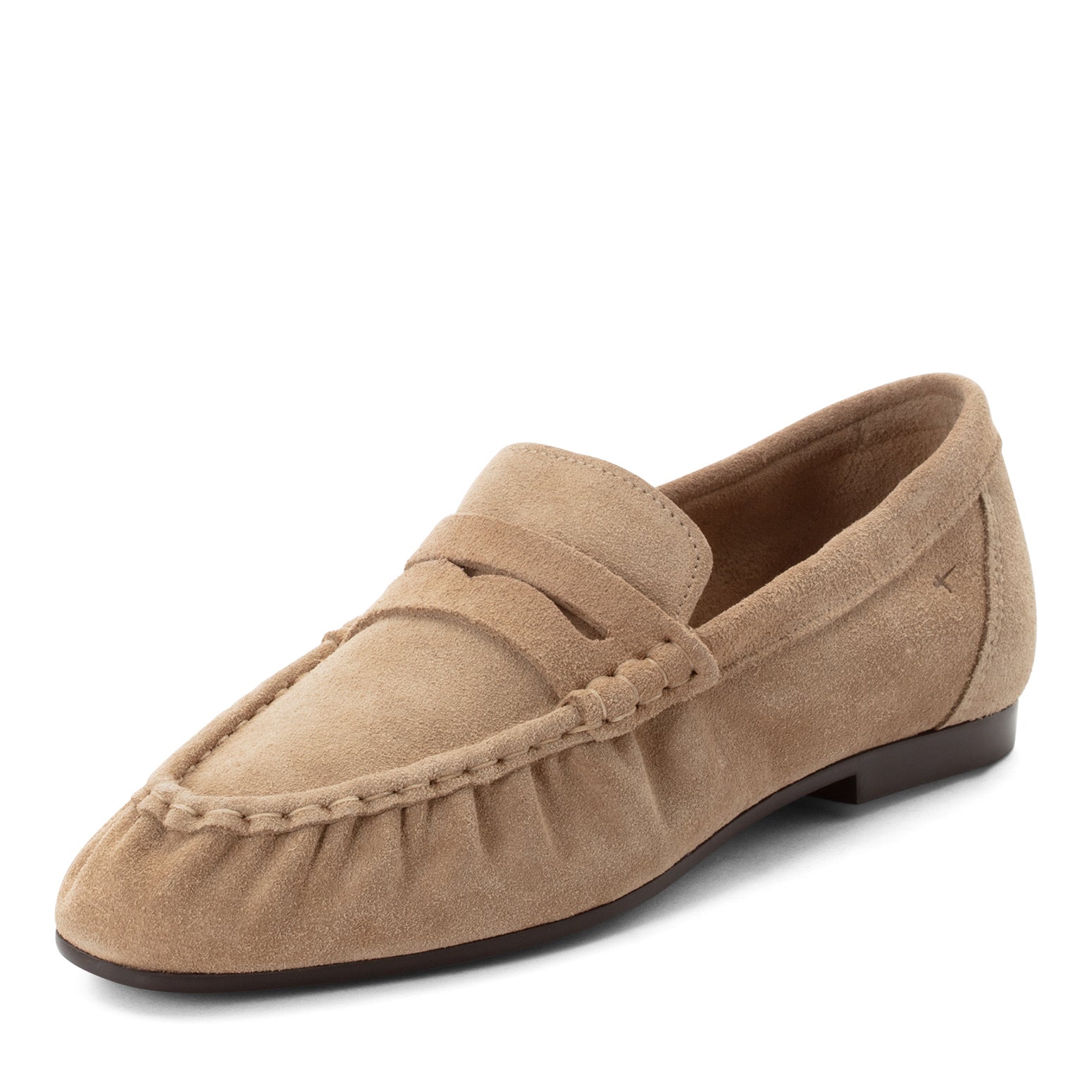 Mocassins Froissés Beiges article 24205 Marque Tamaris Nouvelle collection printemps été 2026 magasins chaussures Jeanmart Liège Grivegnée Ans Namur Eupen