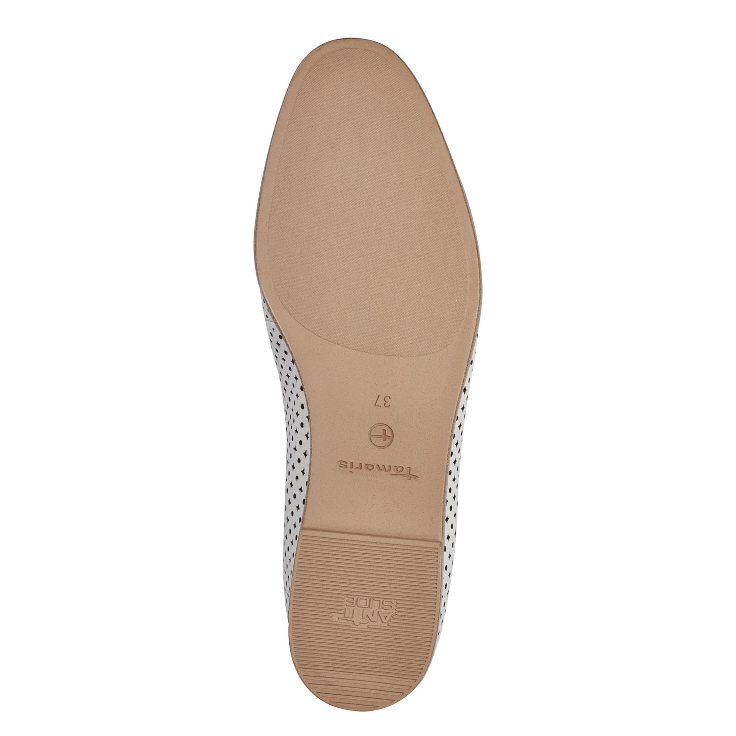 Witte Marynais-mocassins 
