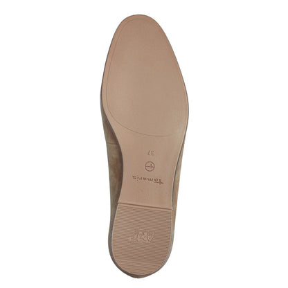 Characita Beige Mokassins