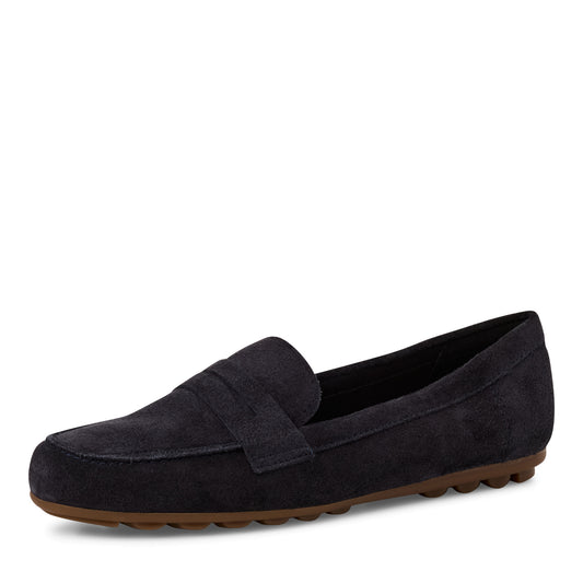 Mocassins Theresa Bleus Article 24229 Chaussures femmes marque tamaris Nouvelle Collection Printemps/été 2026 Chaussures Jeanmart Magasins Belgique Liege Grivegnée Ans Namur Eupen