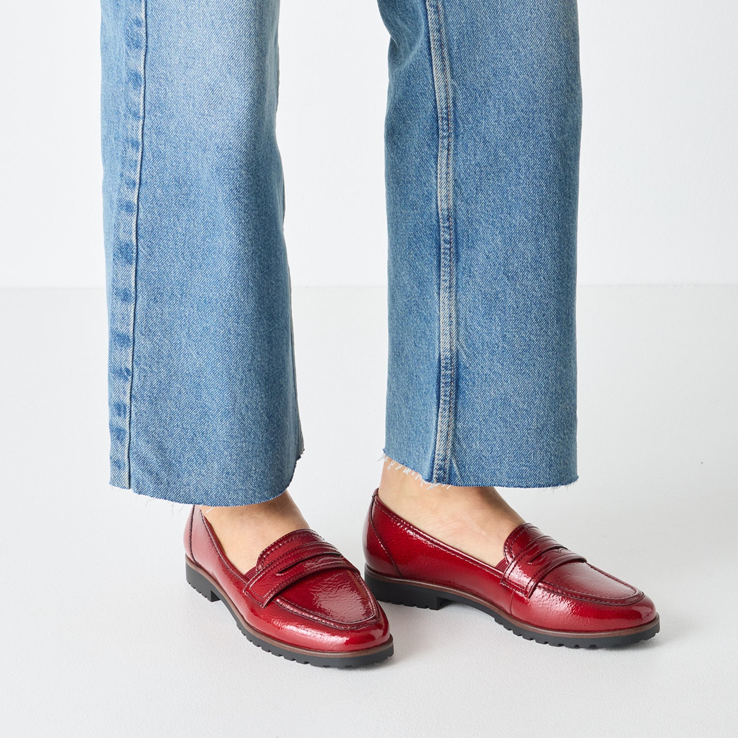 Mocassins Odense Rouges
