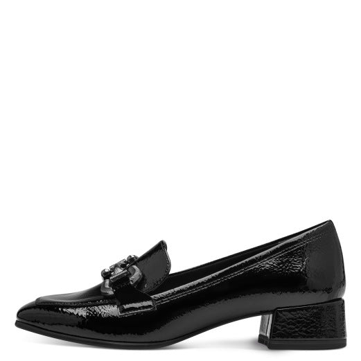 Zwarte duindoorn loafers