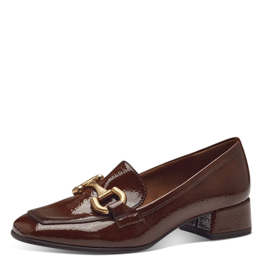 Mocassins Argousier Bruns article 24316 Chaussures femmes tamaris Nouvelle Collection automne/hiver 2025 Chaussures Jeanmart Magasins Belgique Liege Grivegnée Ans Namur