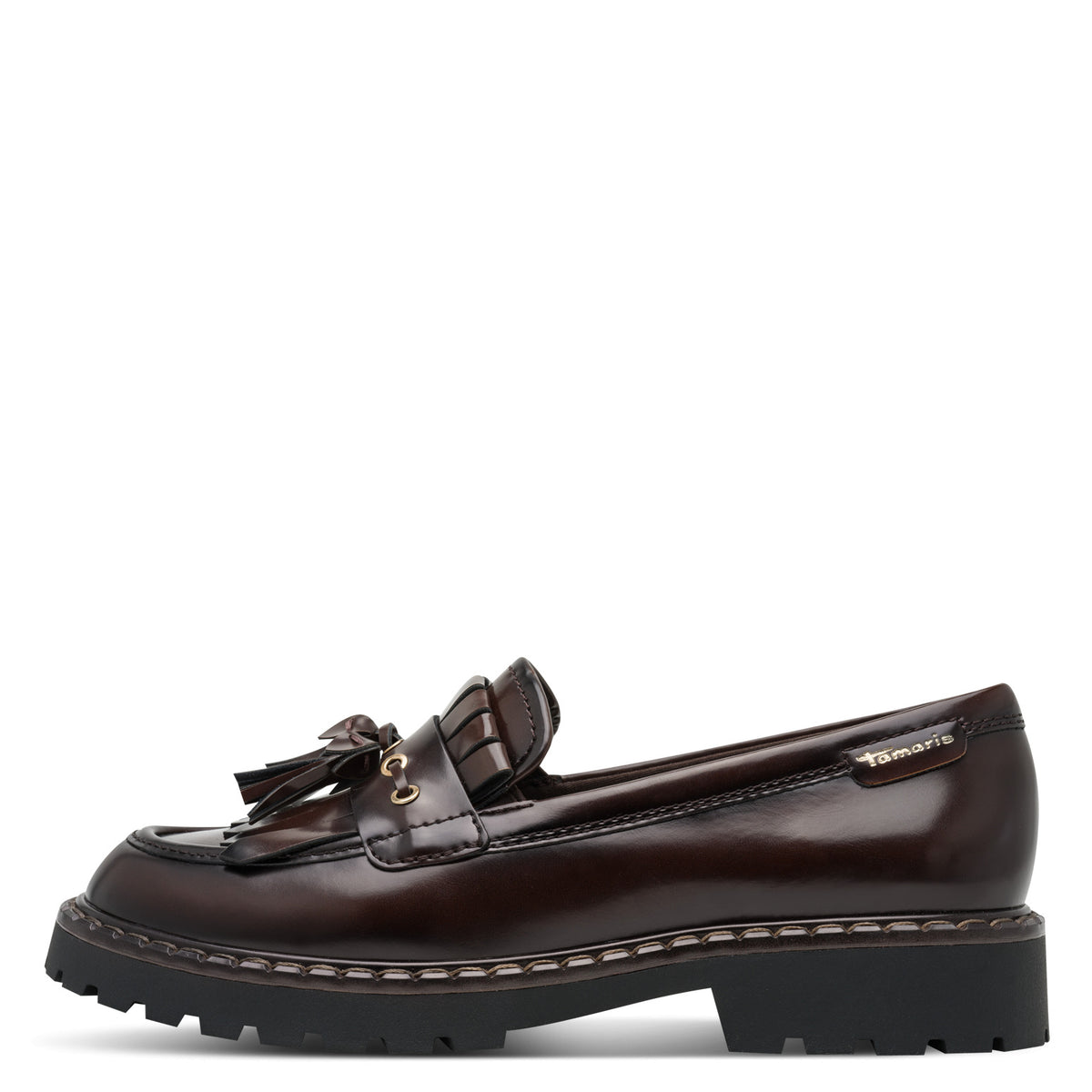 Mocassins Fringe Bruns