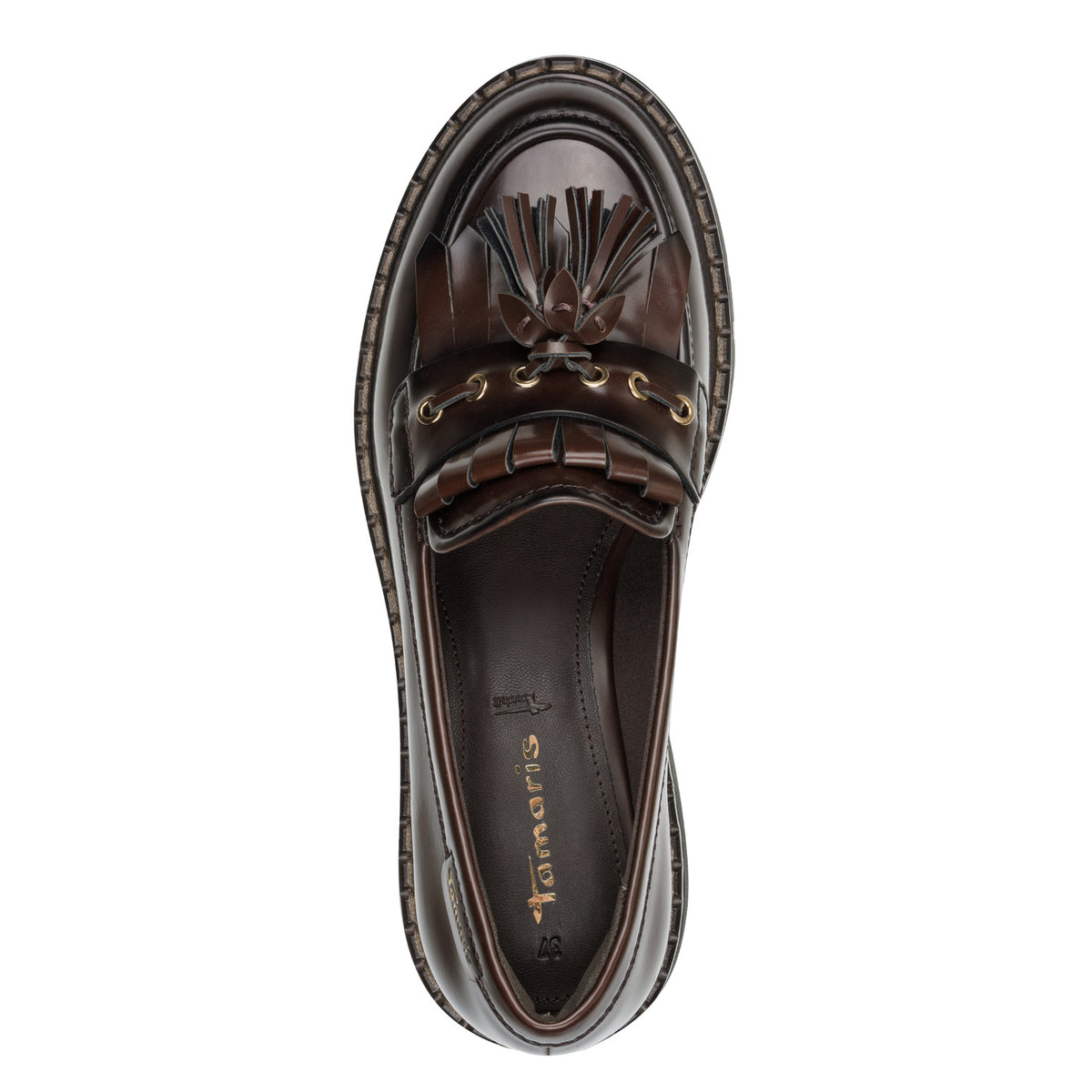 Mocassins Fringe Bruns