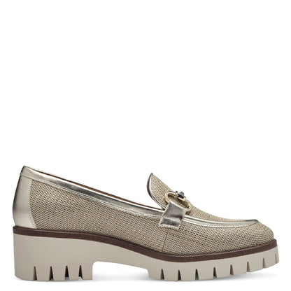 Loily's gouden loafers 