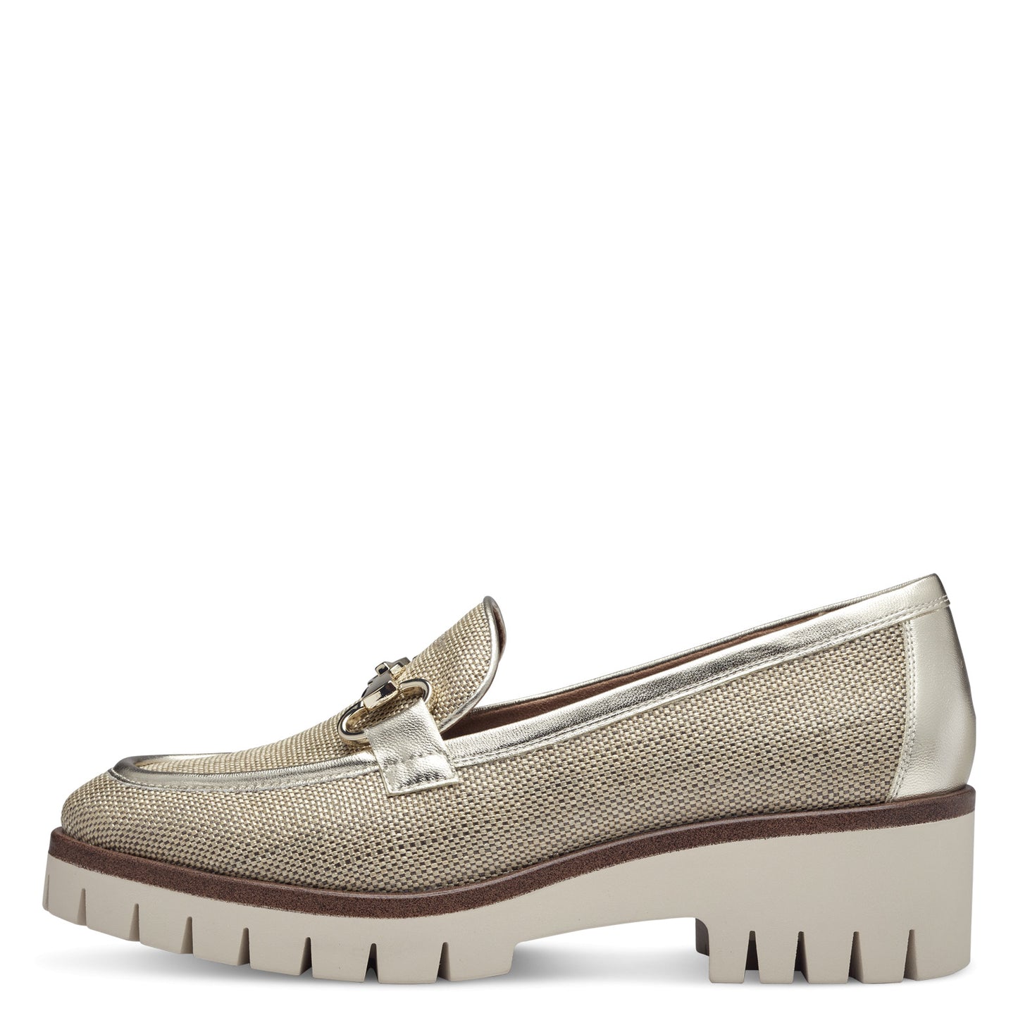 Loily's gouden loafers 