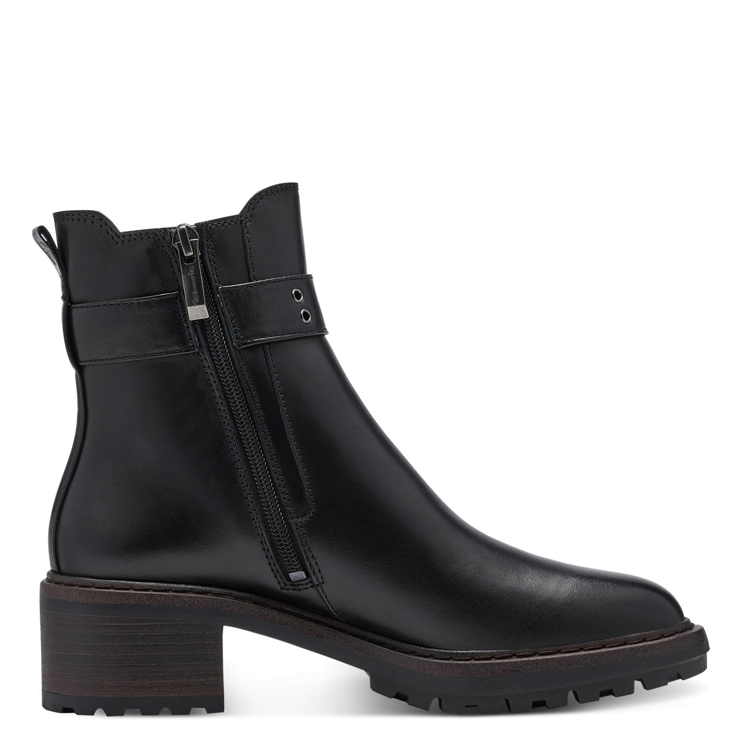 Schwarze Sanddornstiefel 