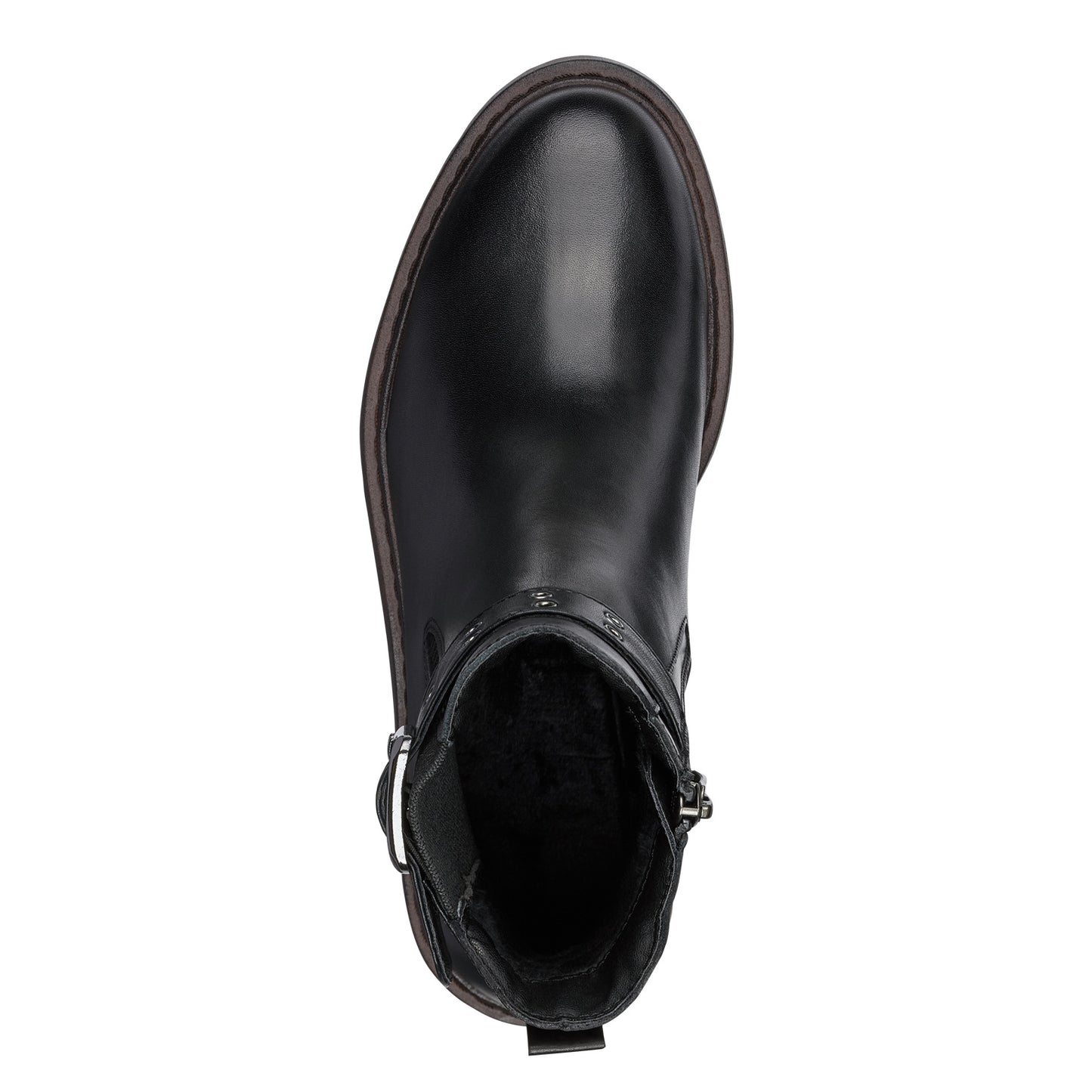 Schwarze Sanddornstiefel 