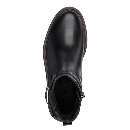 Schwarze Sanddornstiefel 