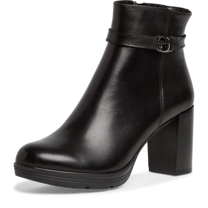 Boots Séquoia Noirs 25014 femmes Tamaris Belgique Liège Nouvelle collection automne hiver 2023