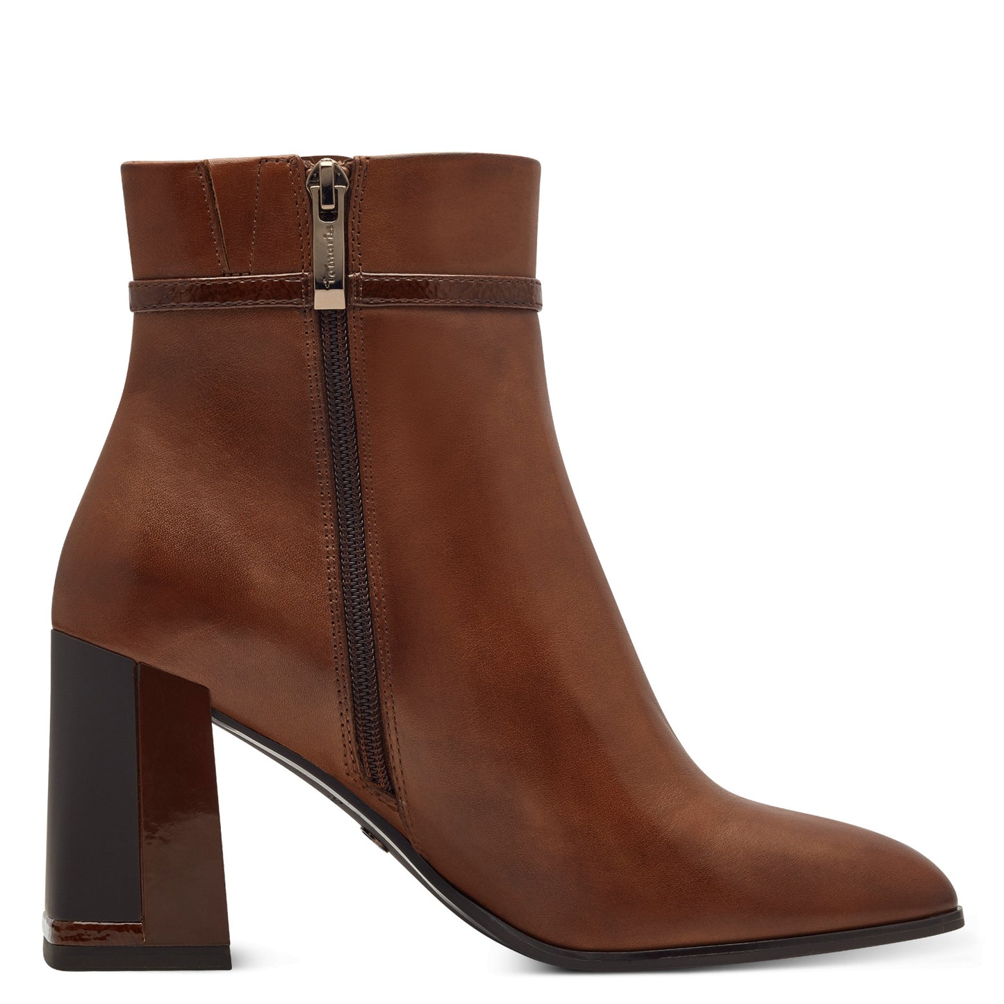 Kamelfarbene Hanza-Stiefel