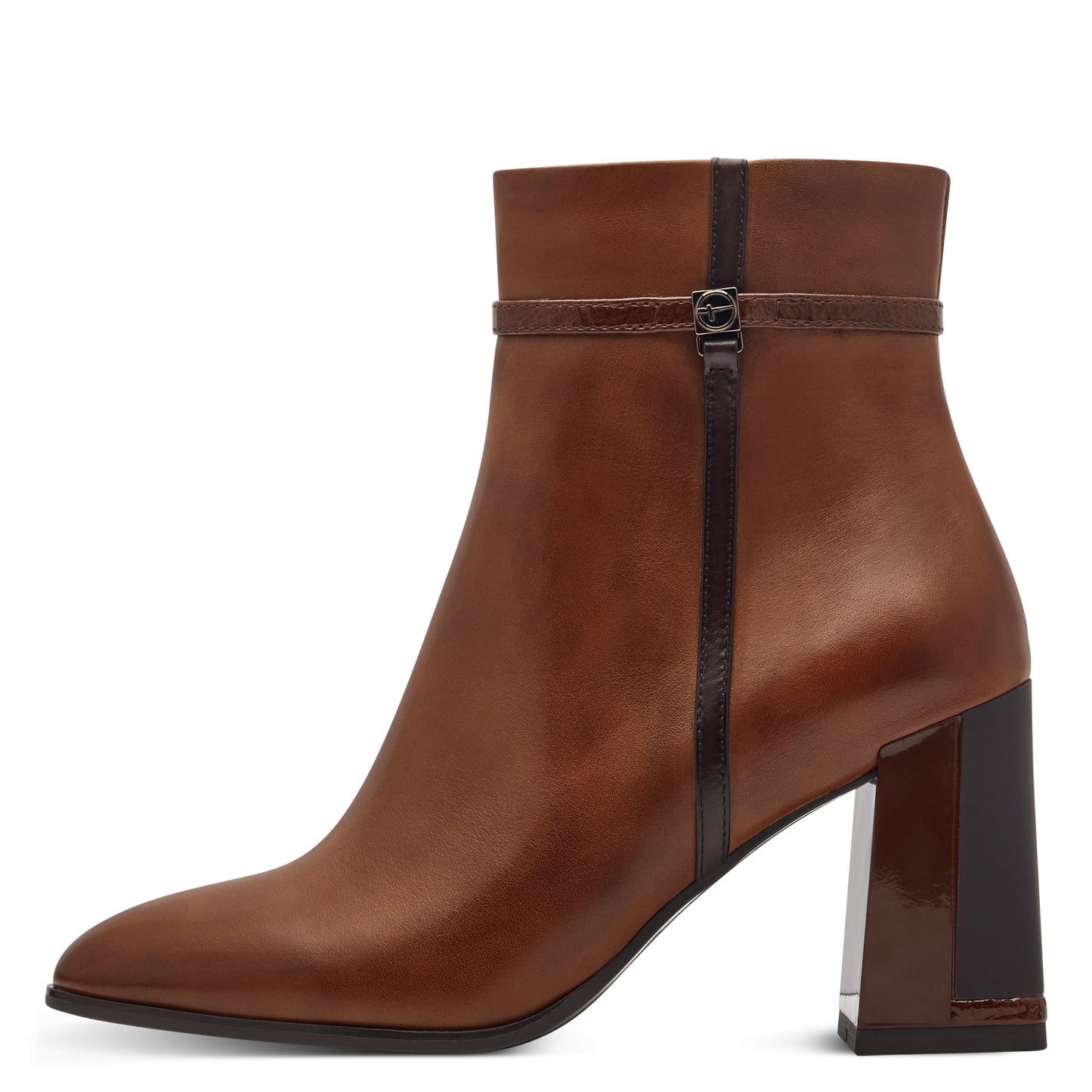 Kamelfarbene Hanza-Stiefel