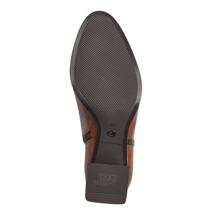 Kamelfarbene Hanza-Stiefel