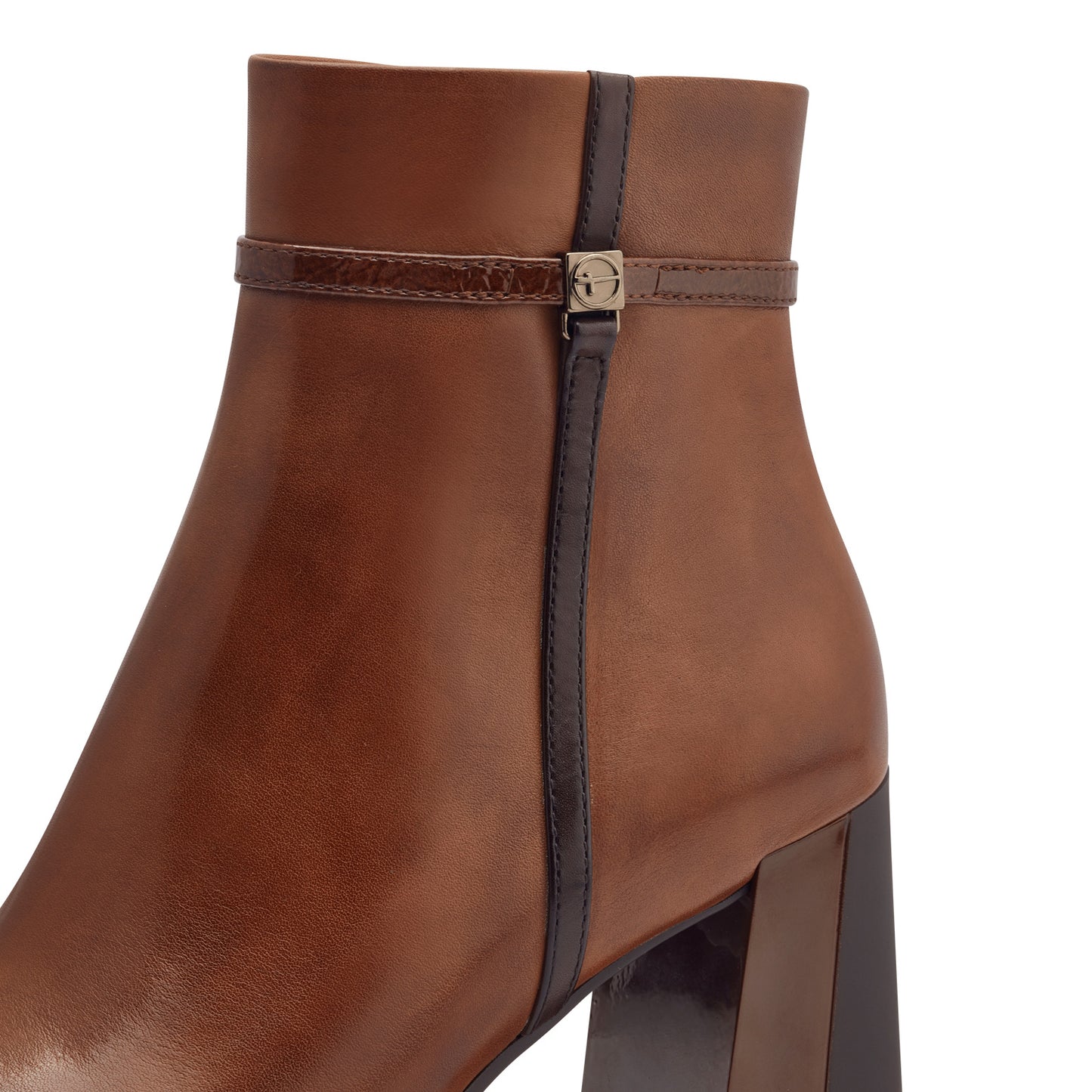 Kamelfarbene Hanza-Stiefel