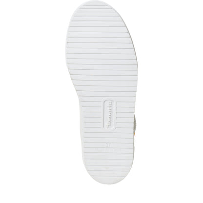 Alema Weiße Stiefeletten 