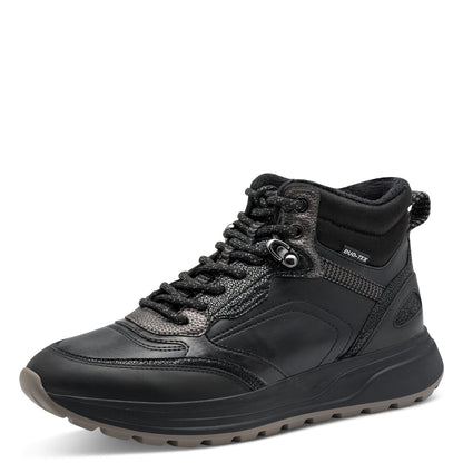 Bottines Gribskov Noires article 29259 Chaussures femmes tamaris Nouvelle Collection automne/hiver 2025 Chaussures Jeanmart Magasins Belgique Liege Grivegnée Ans Namur