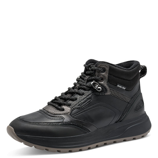 Bottines Gribskov Noires article 29259 Chaussures femmes tamaris Nouvelle Collection automne/hiver 2025 Chaussures Jeanmart Magasins Belgique Liege Grivegnée Ans Namur